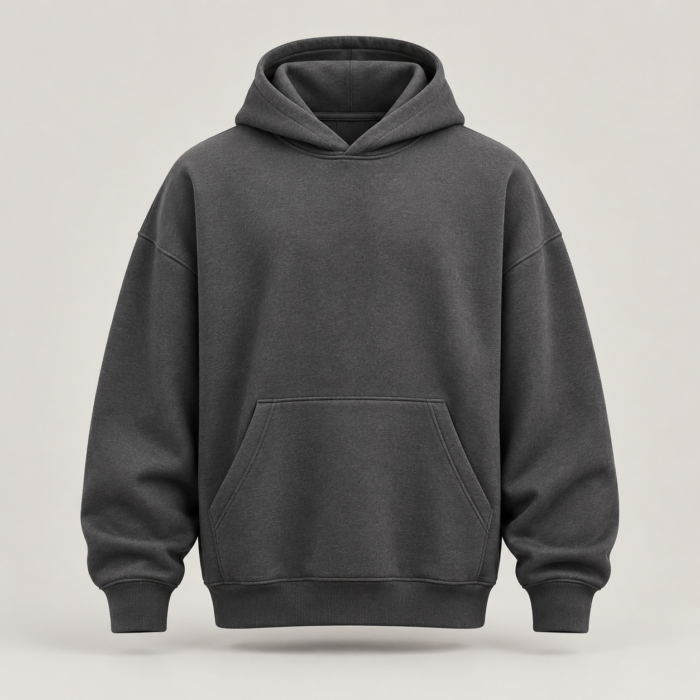Graphite Sculpted Hoodie