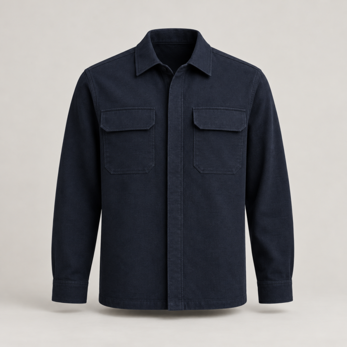 Midnight Tailored Overshirt